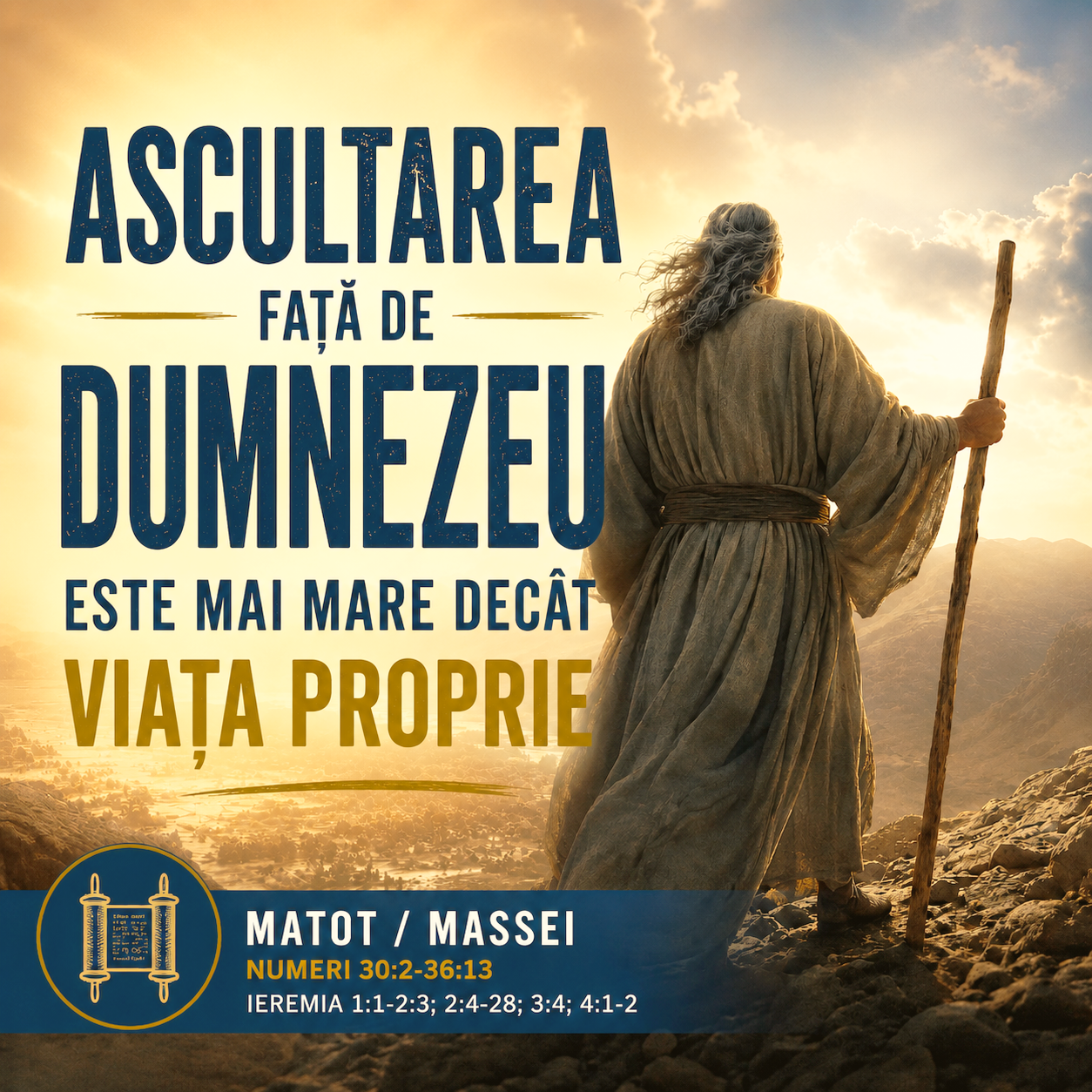 Porțiunea din Tora: Matot (Triburile) Massei (Călătoriile)