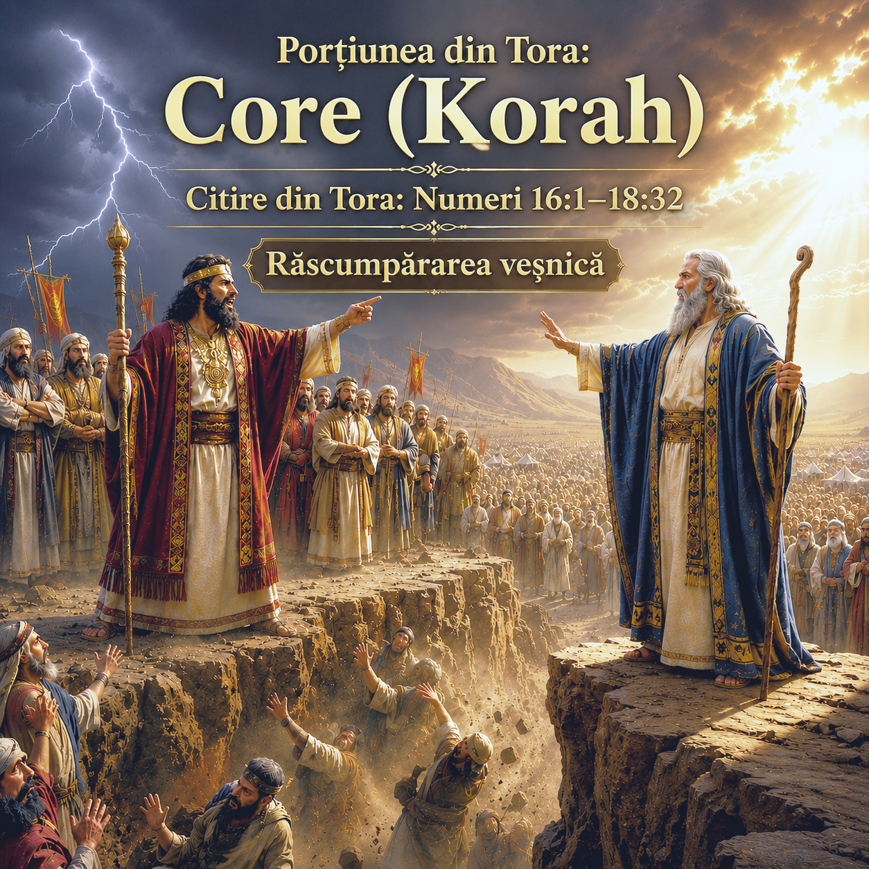 Porțiunea din Tora: Core (Korah)